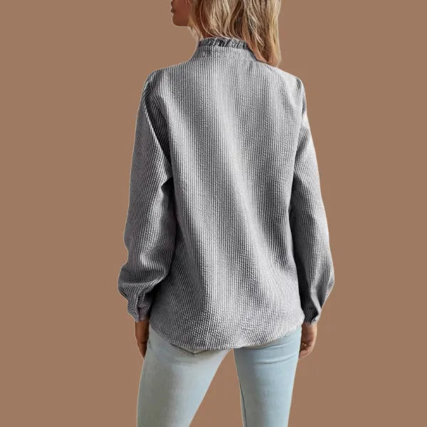 Ruth's Relaxed Fit Button-Down Shirt with Rolled Sleeves