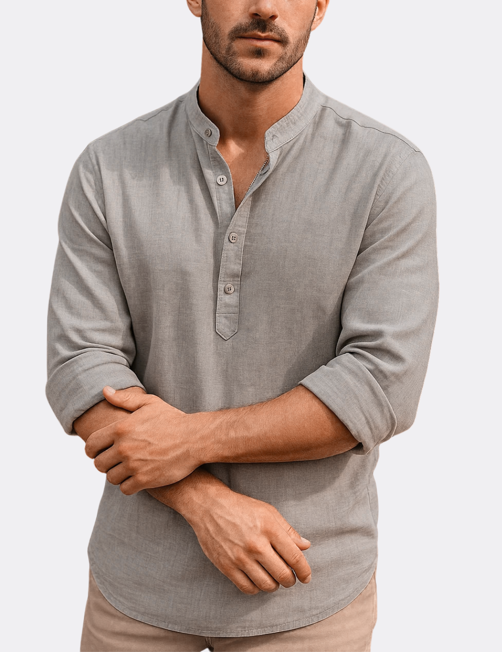 Adrian's Relaxed Linen Shirt for Lightweight Comfort