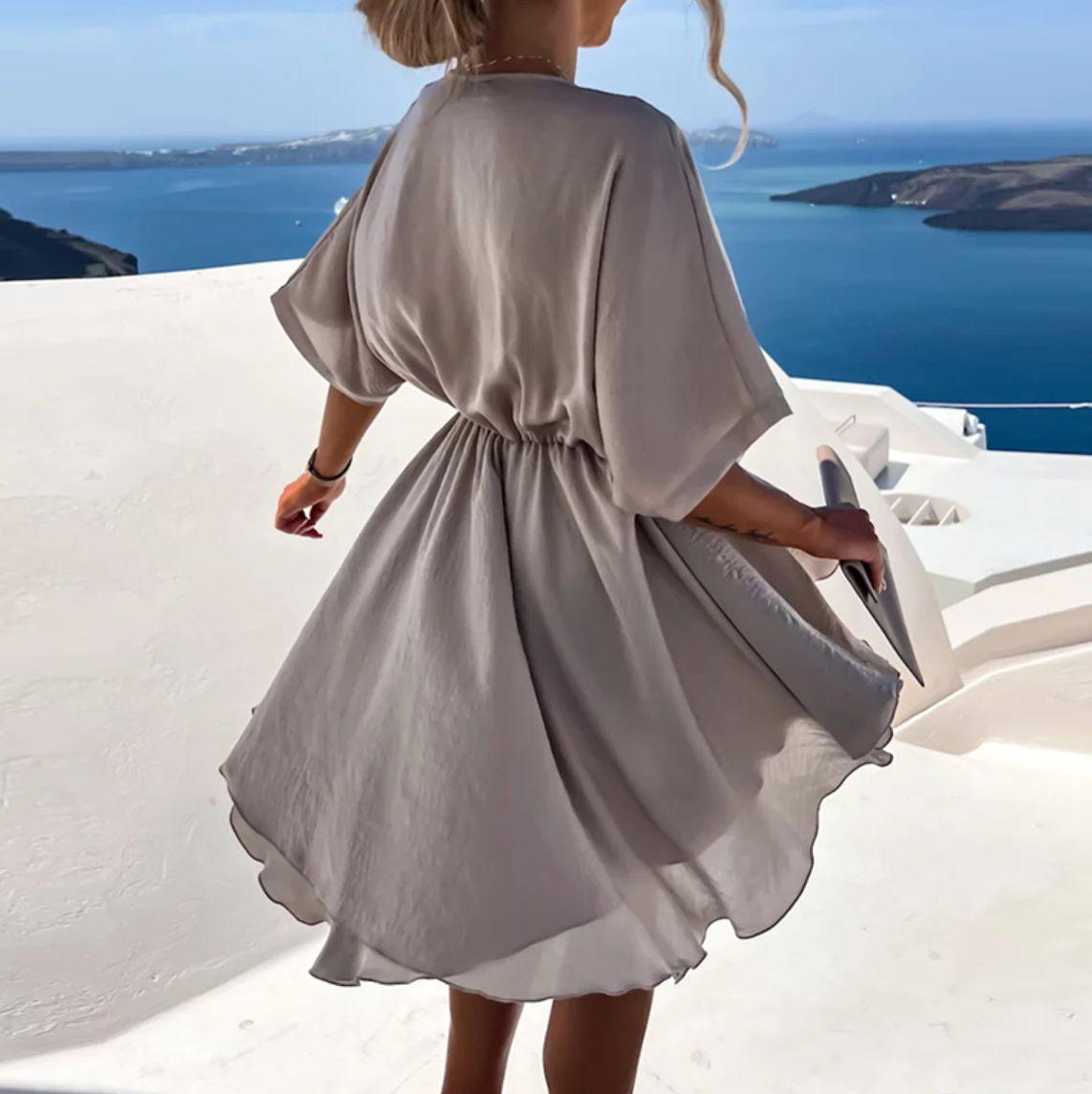 Andy | Women's Wrap Summer Dress | Mini