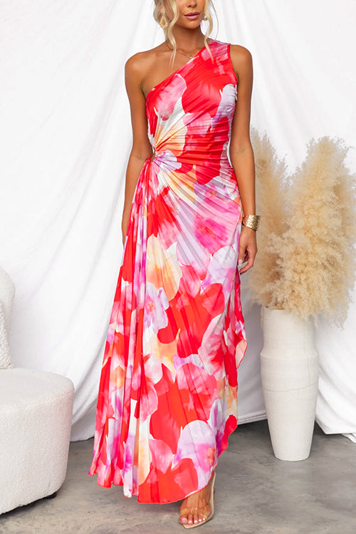 Antonia | Women's Summer One Shoulder Dress | Maxi