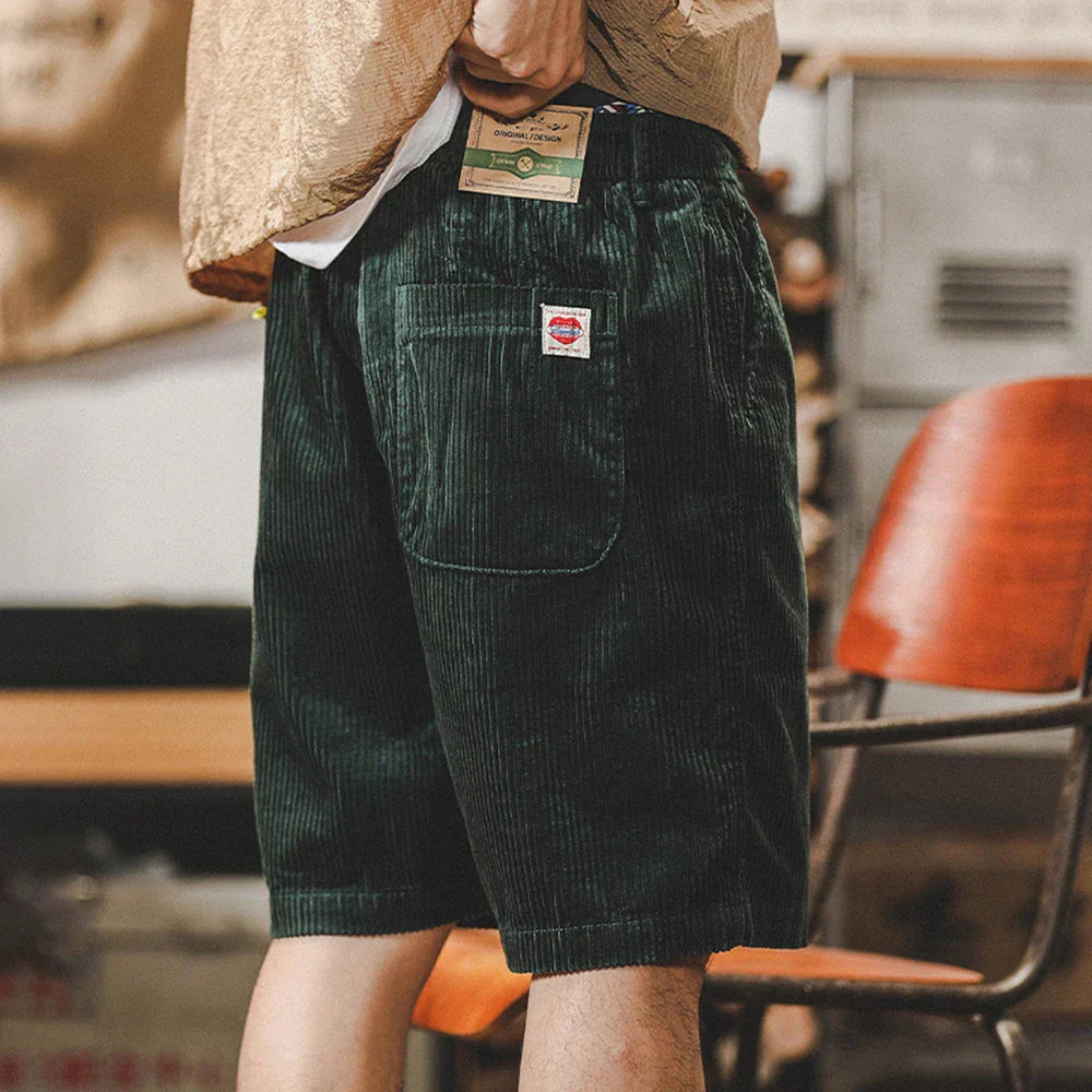 Atticus | Men's Casual Adjustable Cord Shorts | Summer