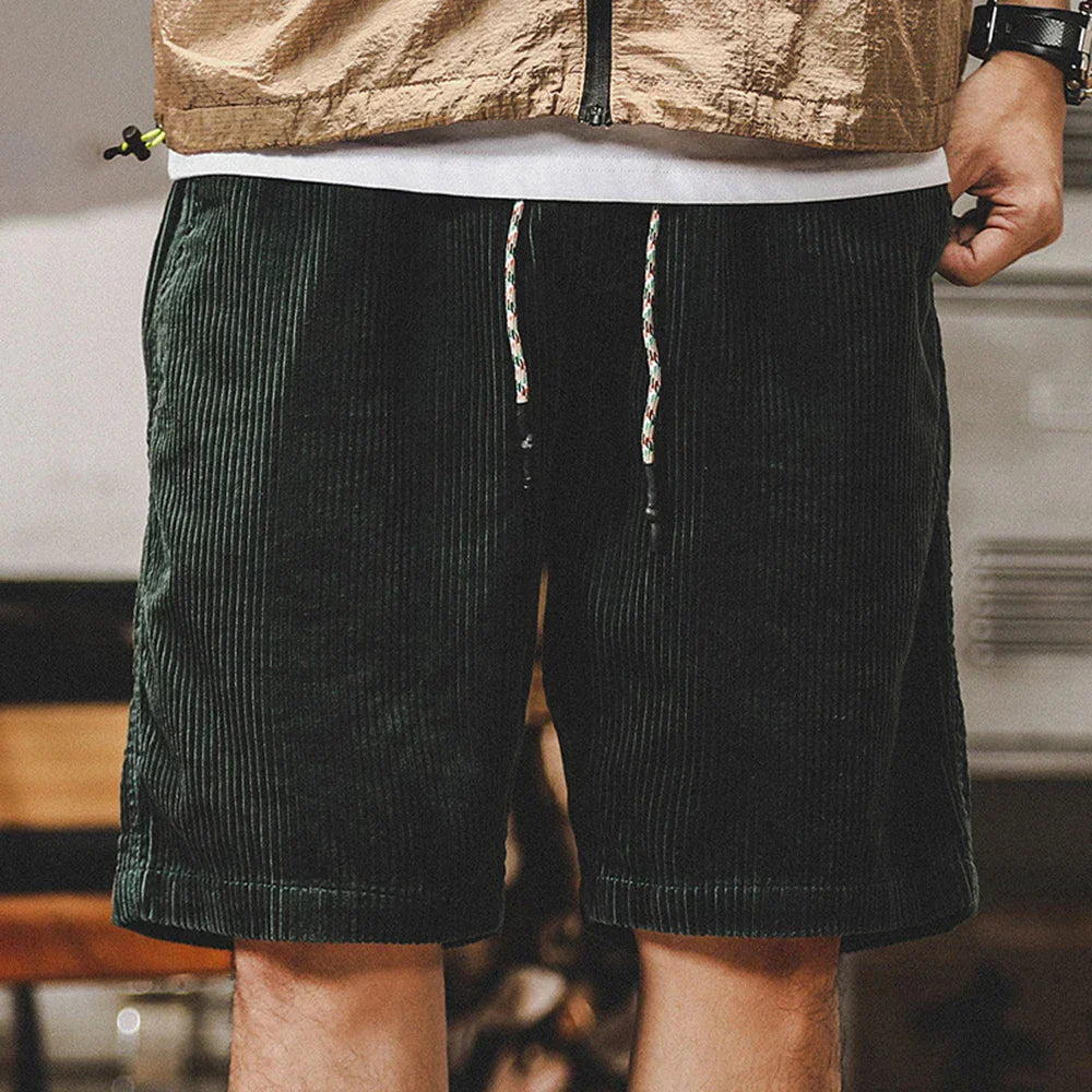 Atticus | Men's Casual Adjustable Cord Shorts | Summer