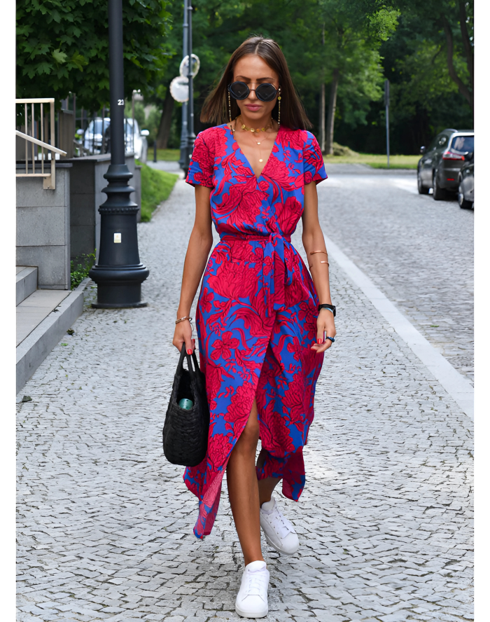 Avery's Comfortable Dress with Breathable Fabric