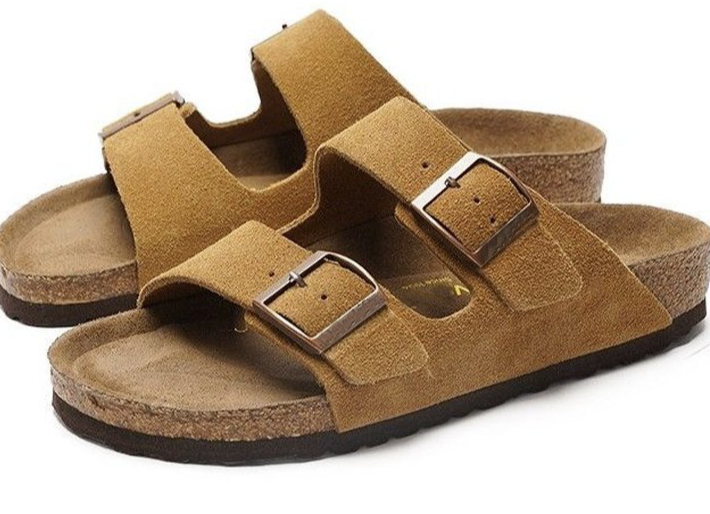 Bennett's Sandals with Double Strap Buckle Design
