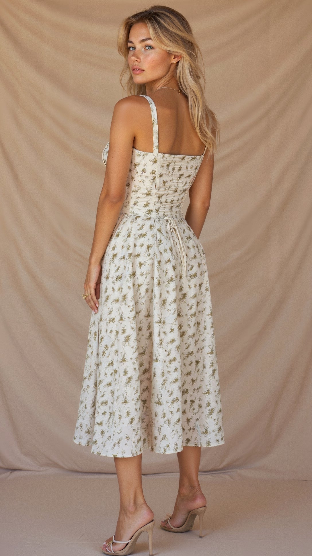 Charlotte | Women's Floral Summer Dress | Midi