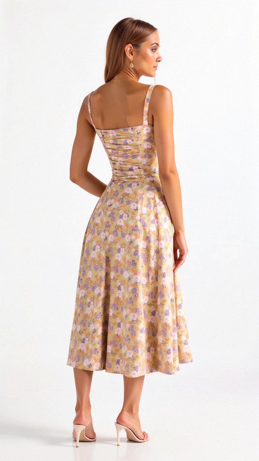 Charlotte | Women's Floral Summer Dress | Midi