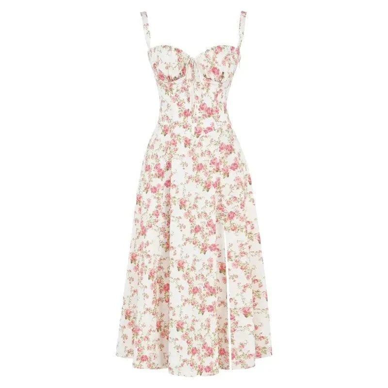 Charlotte | Women's Floral Summer Dress | Midi