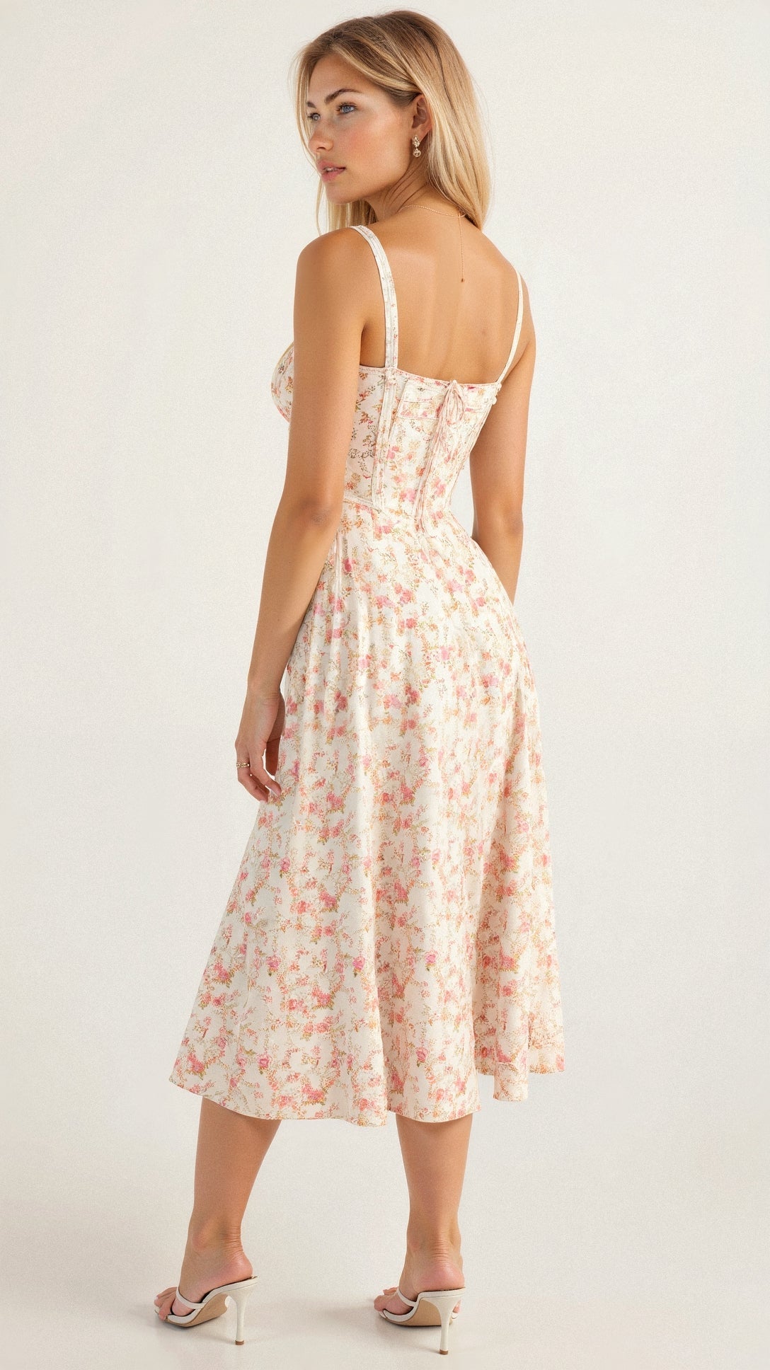 Charlotte | Women's Floral Summer Dress | Midi