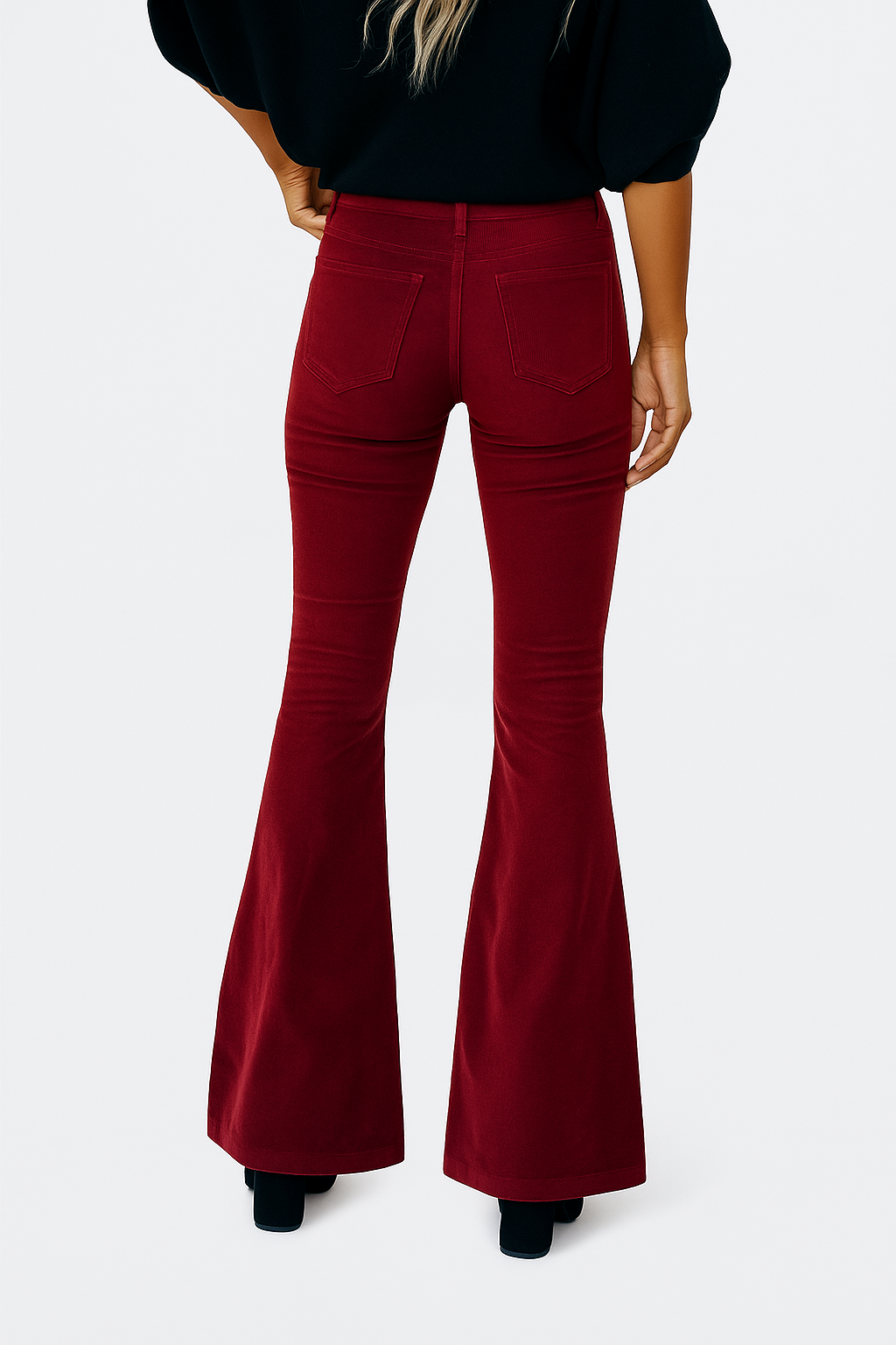 Isla | Women's High Waist Flare Trousers | Summer