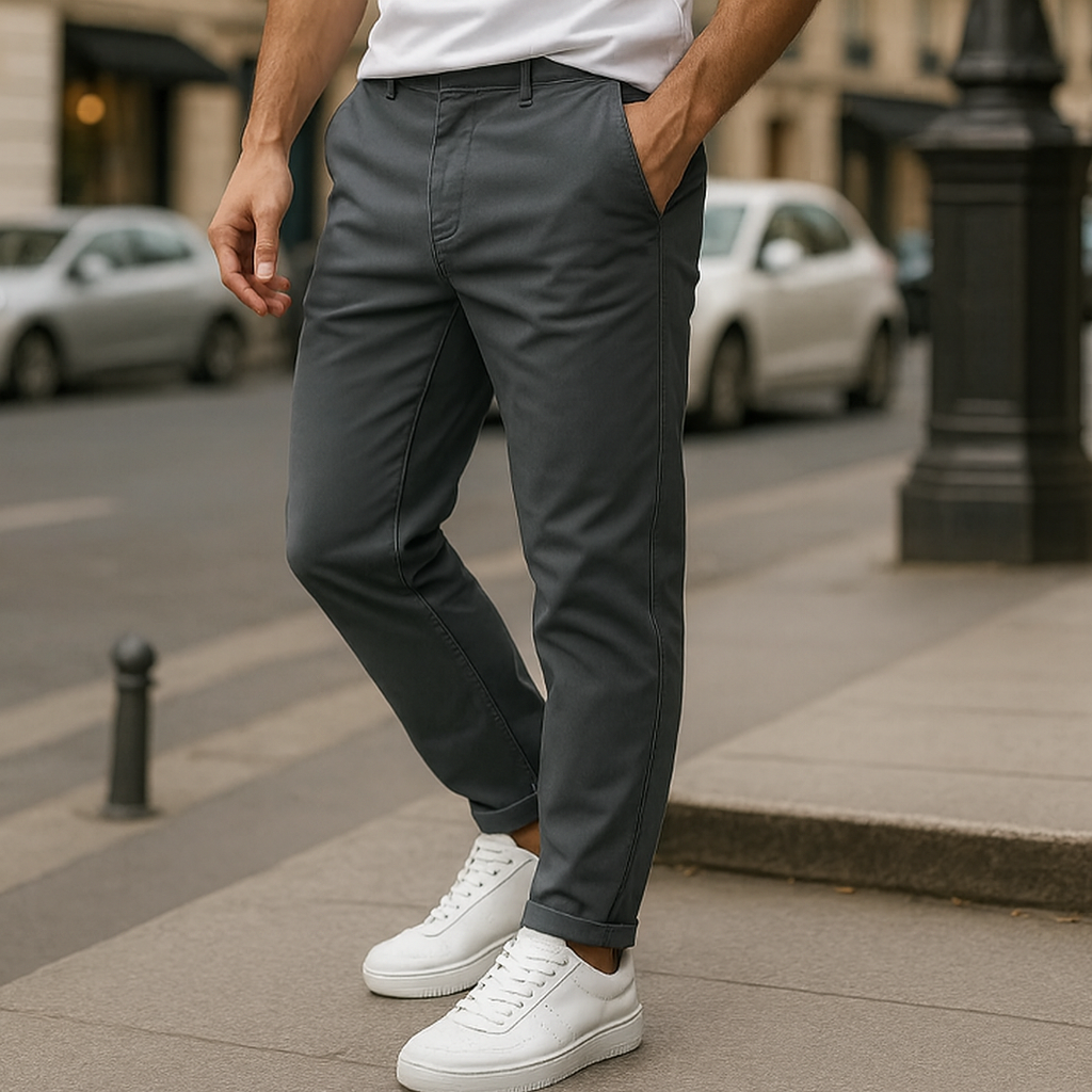 Men's Stretchy Cargo Joggers | Tapered Fit