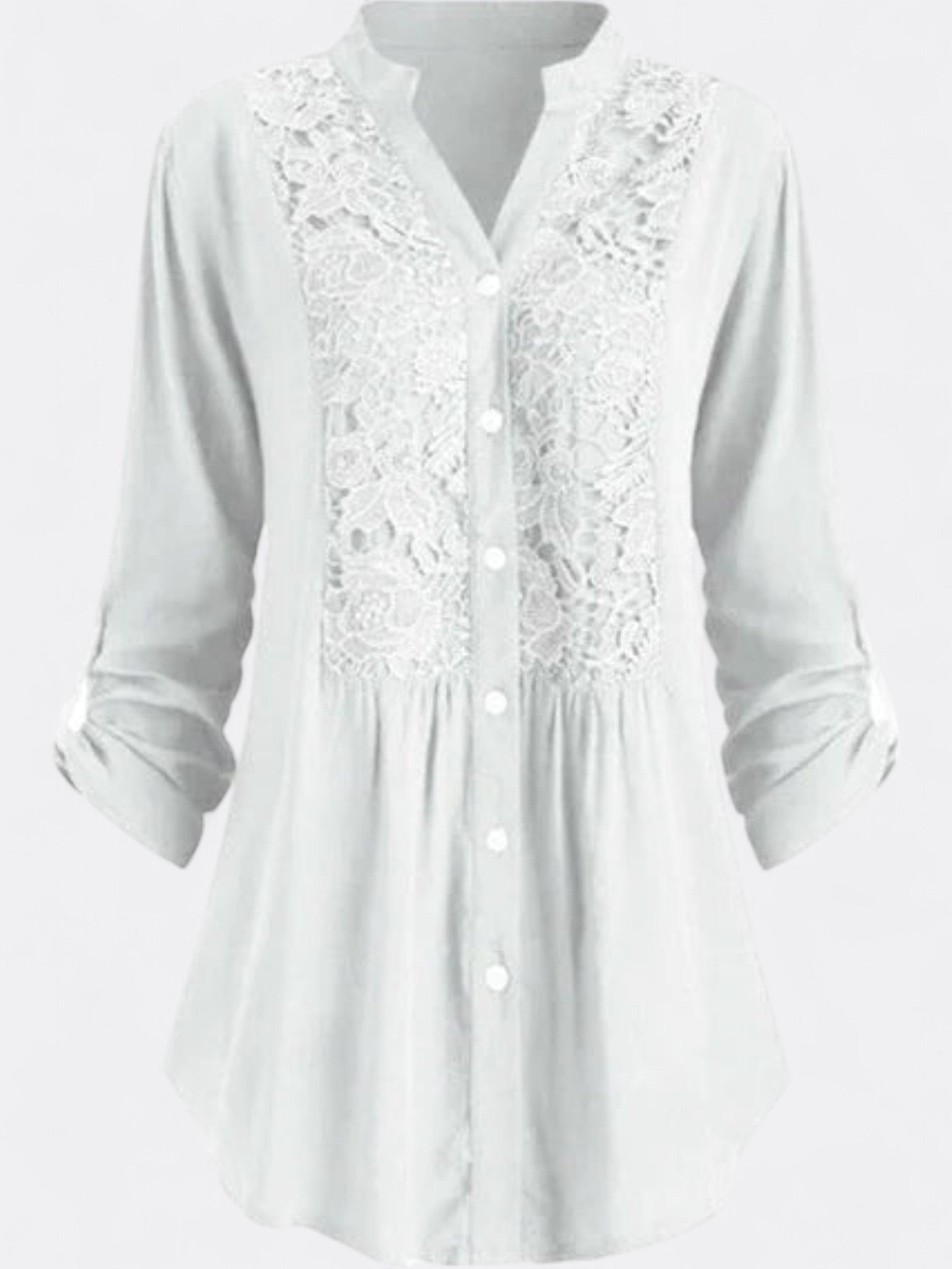 Darcy | Long Button-Down Blouse with Flattering Silhouette