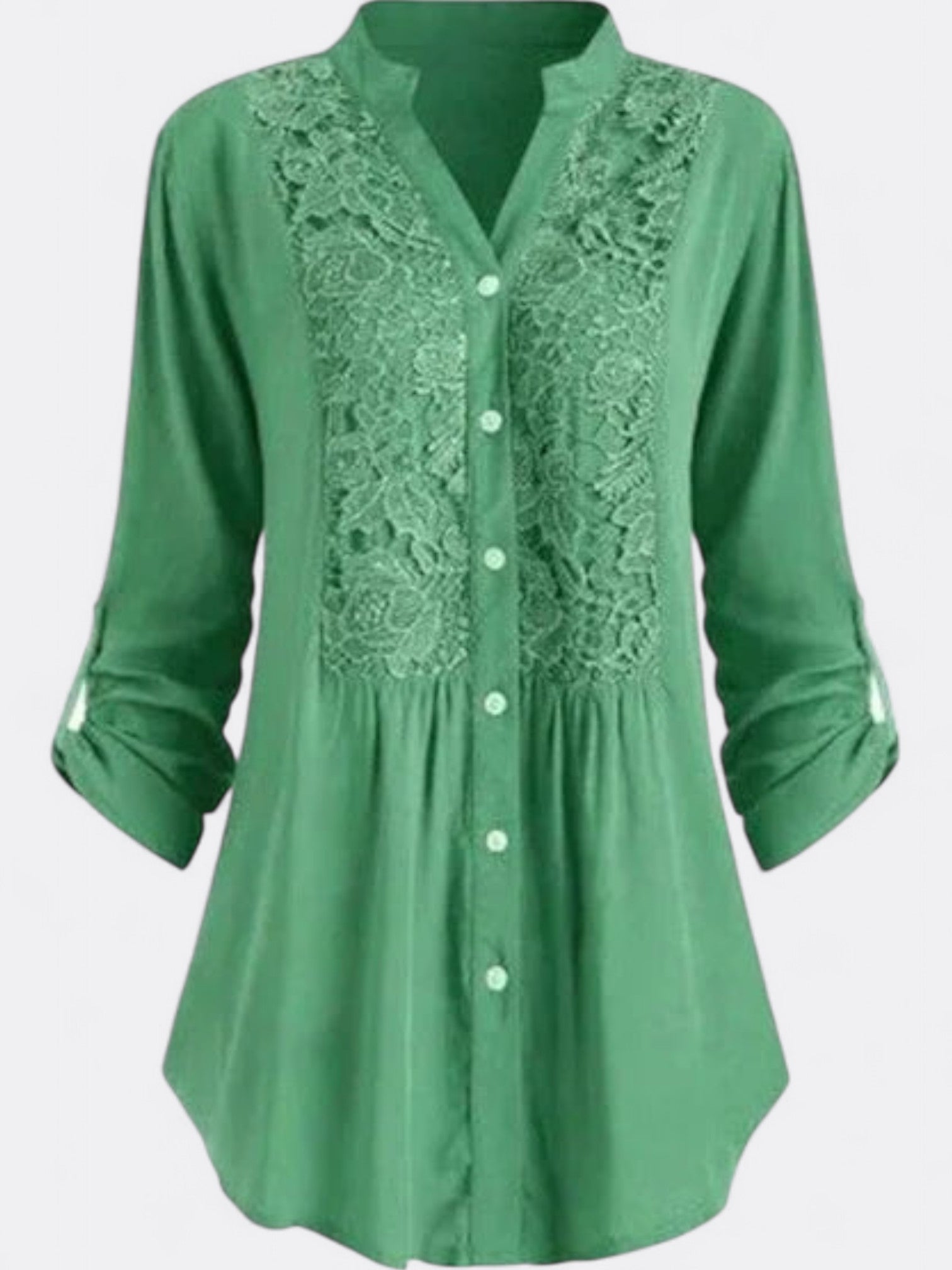 Darcy | Long Button-Down Blouse with Flattering Silhouette
