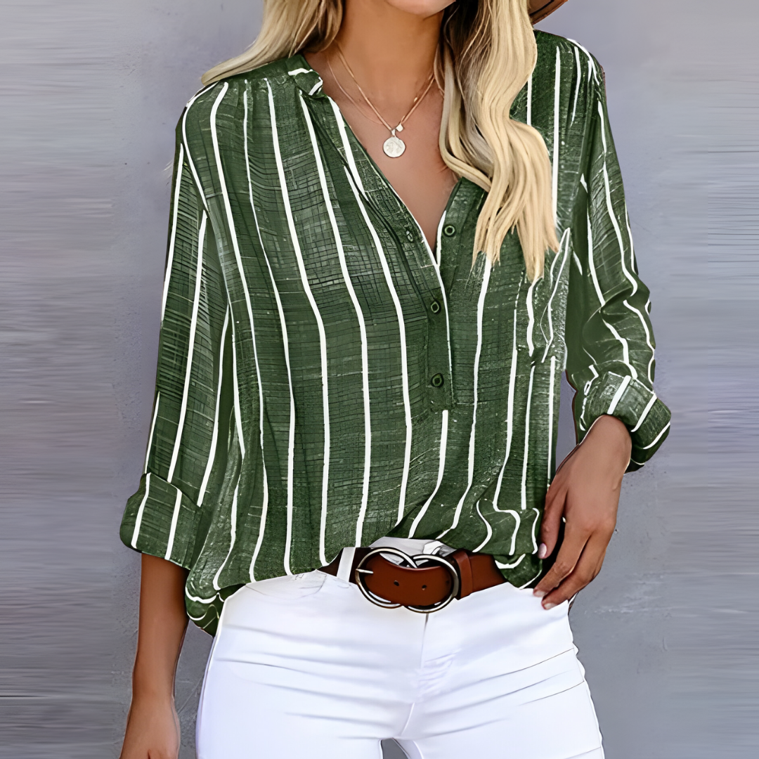 Emmanuelle | Women's Long Sleeve Shirt | Casual Top