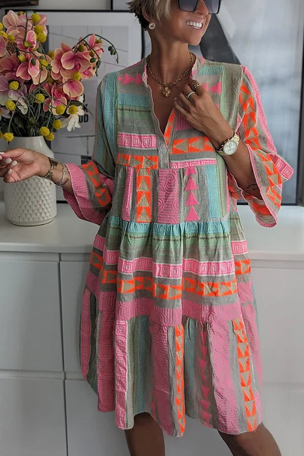 Eneida | Women's Floral Summer Dress | Midi