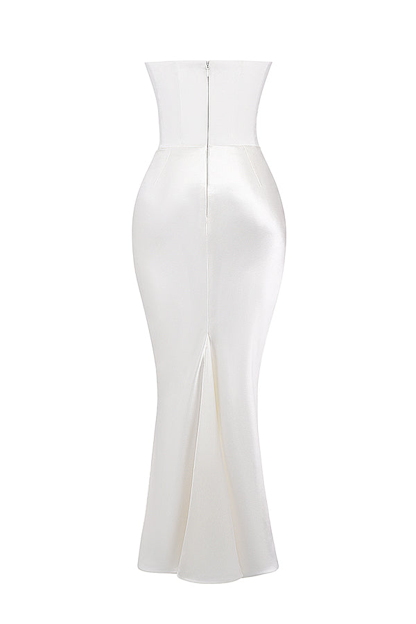 Evangeline | Women's Strapless Corset Dress | Maxi