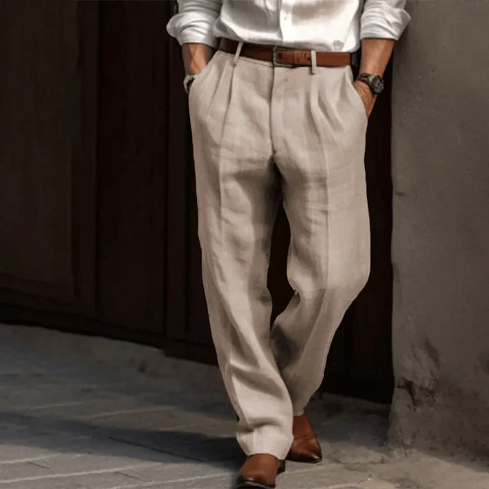 Harry | Men's Summer Wide Leg Trousers