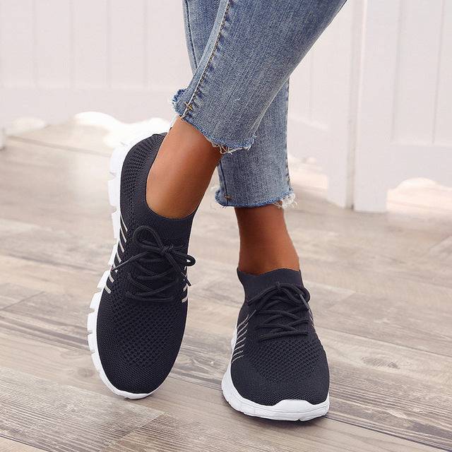 Isabelle | Women's Walking Knit Sneakers