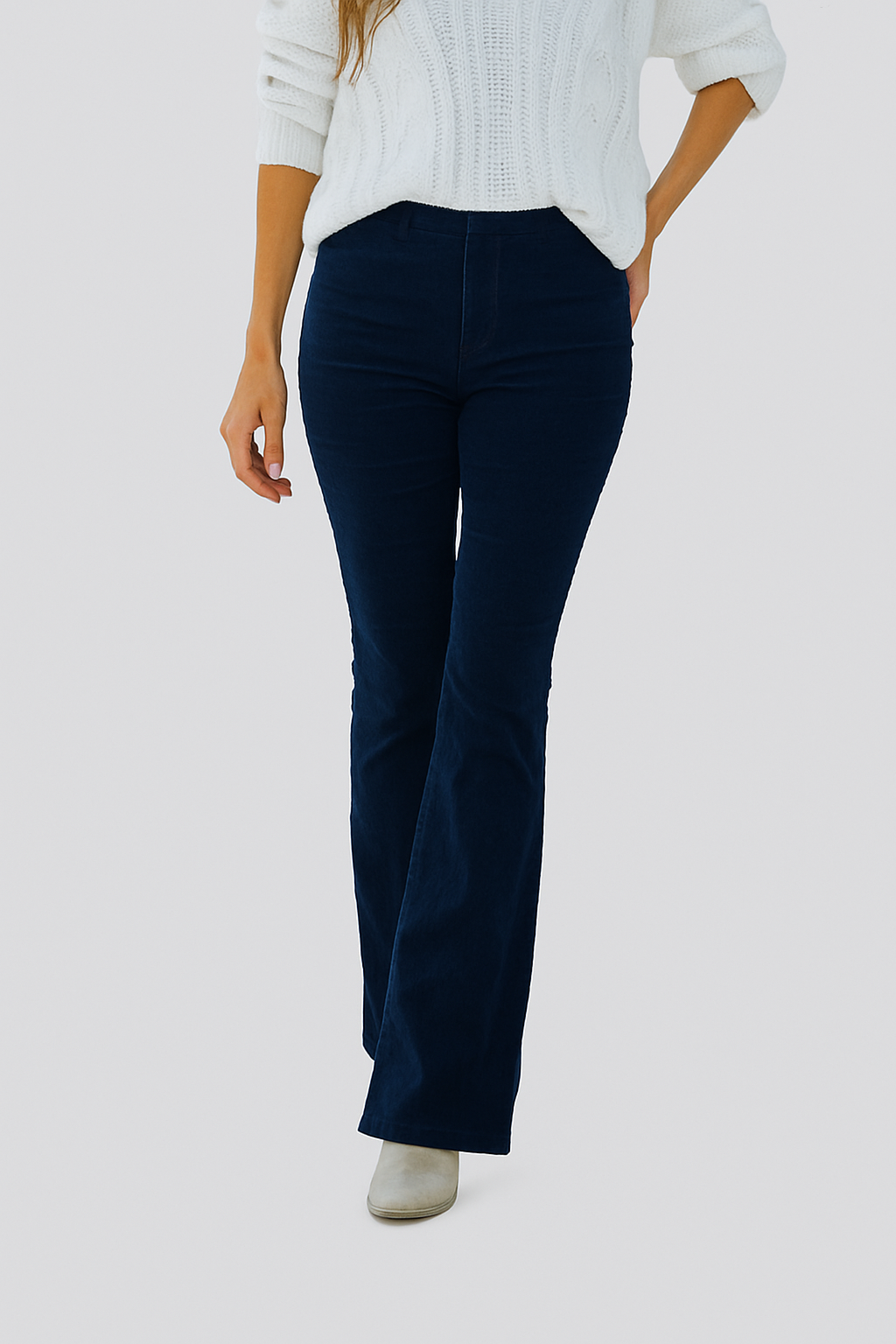 Isla | Women's High Waist Flare Trousers | Summer