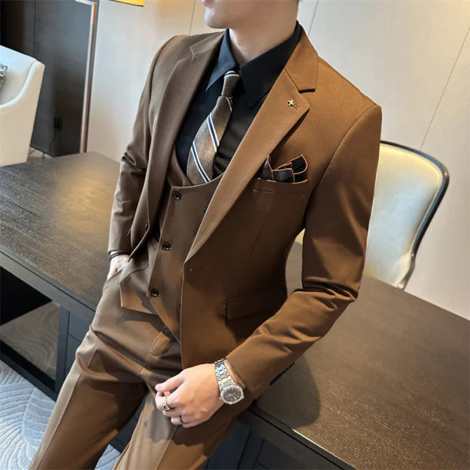 Jamie | Men's Business Suit | Tailored Three Piece Set