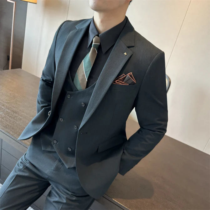 Jamie | Men's Business Suit | Tailored Three Piece Set