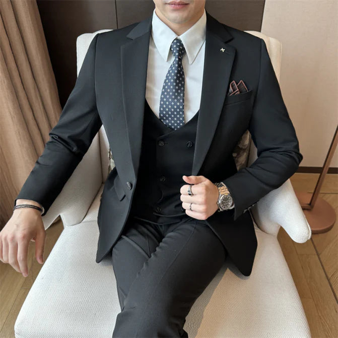 Jamie | Men's Business Suit | Tailored Three Piece Set