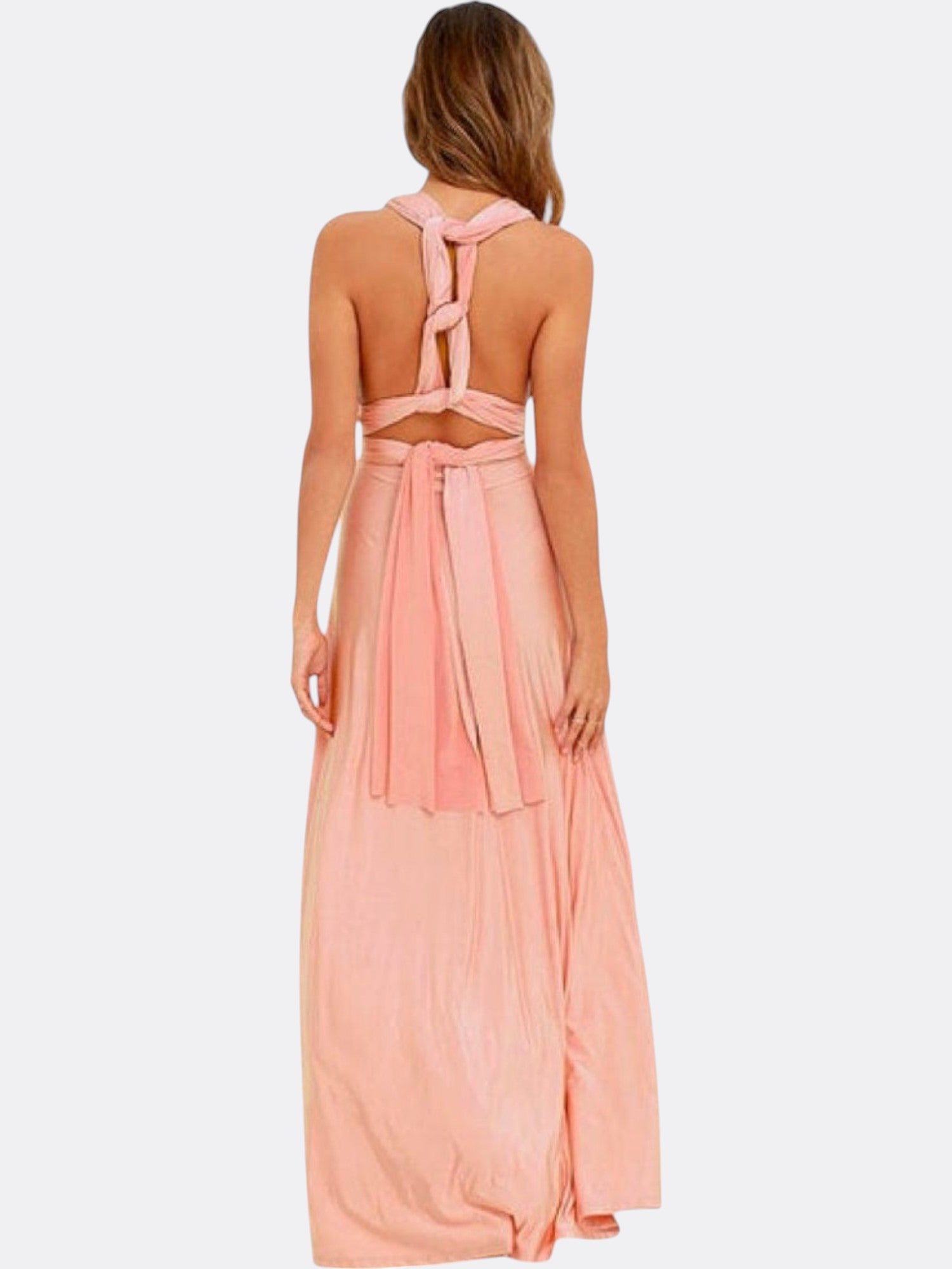 Katherine’s Multiway Maxi Wrap Dress with Adjustable Fit and Versatile Styling