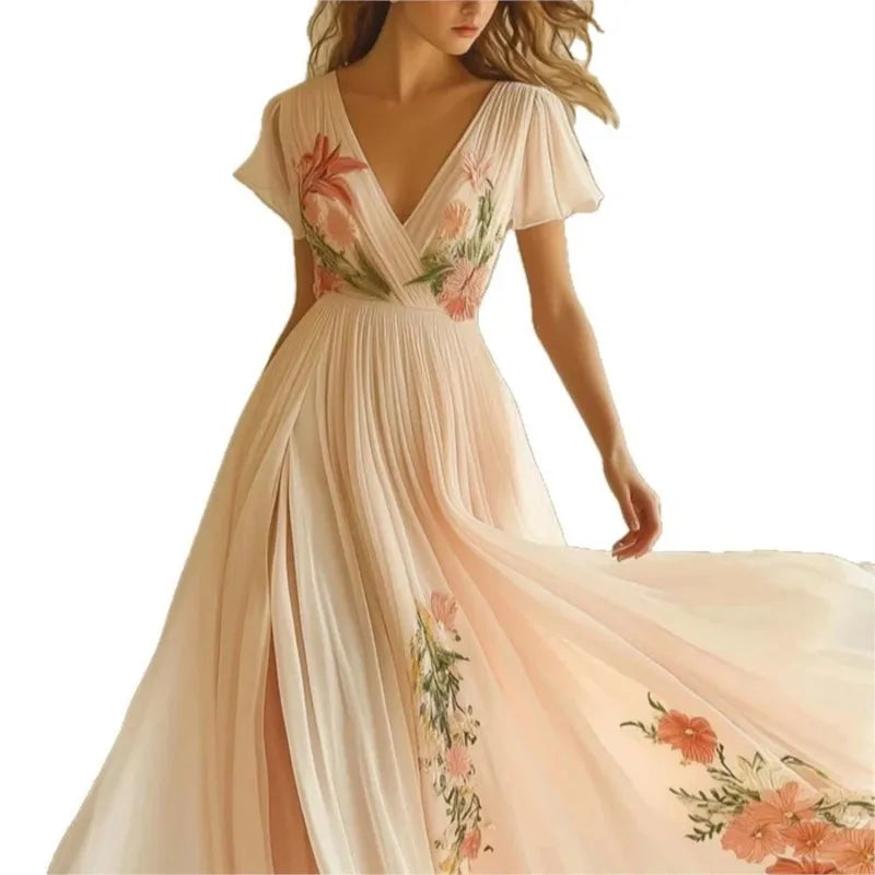 Lassie | Women's Summer Floral Dress | Maxi