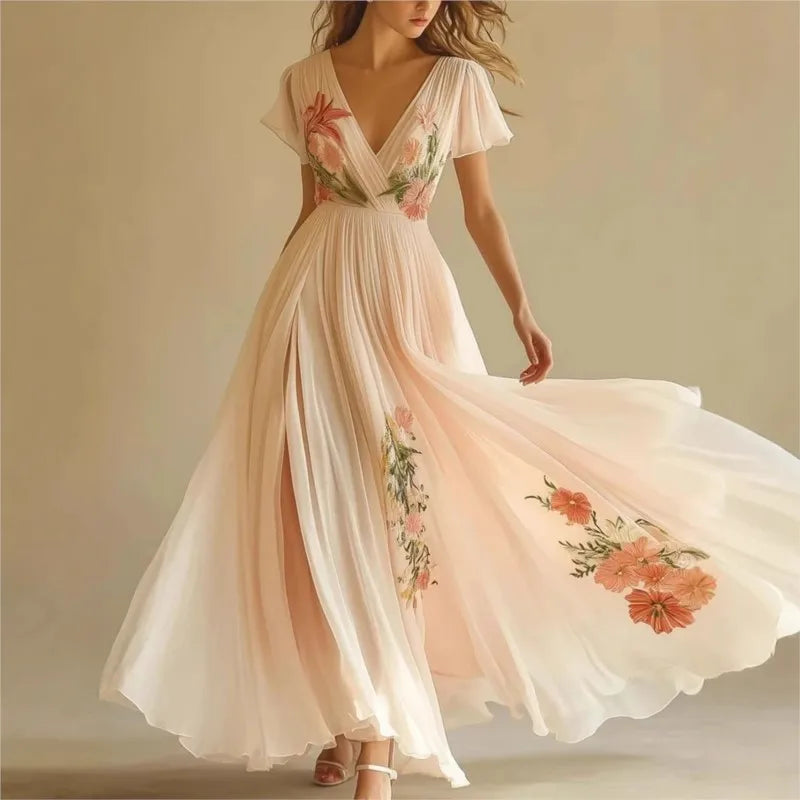 Lassie | Women's Summer Floral Dress | Maxi