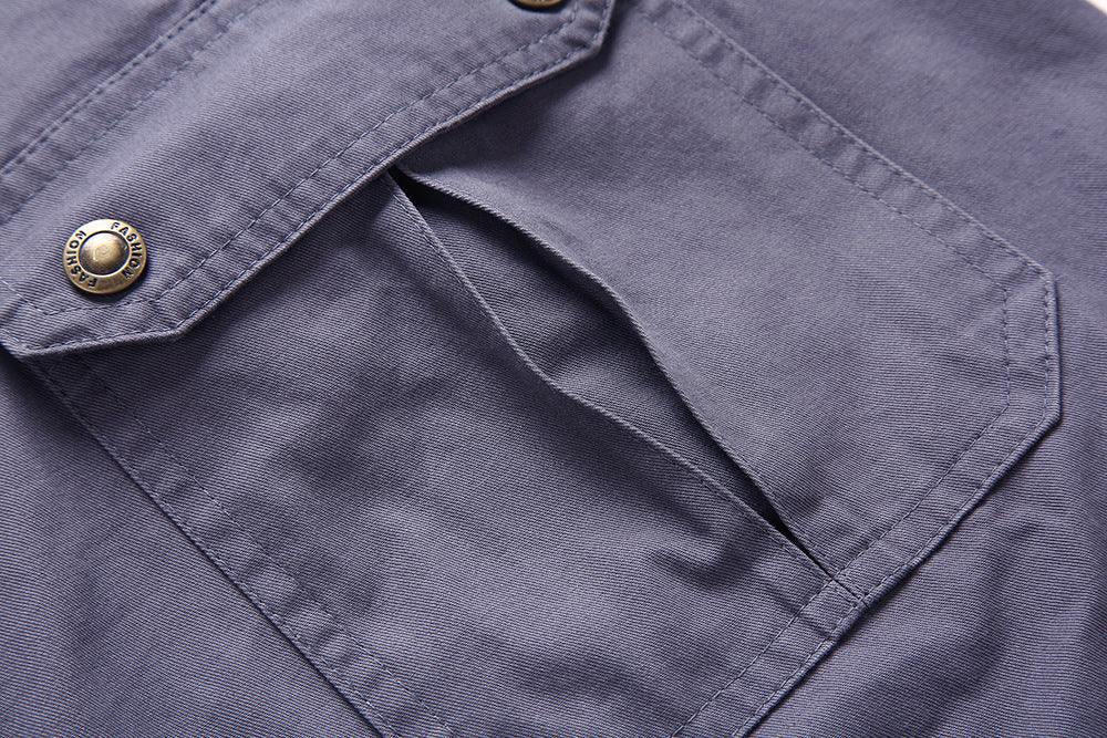 Logan's Cargo Shorts with Zipper Pockets and Adjustable Waist