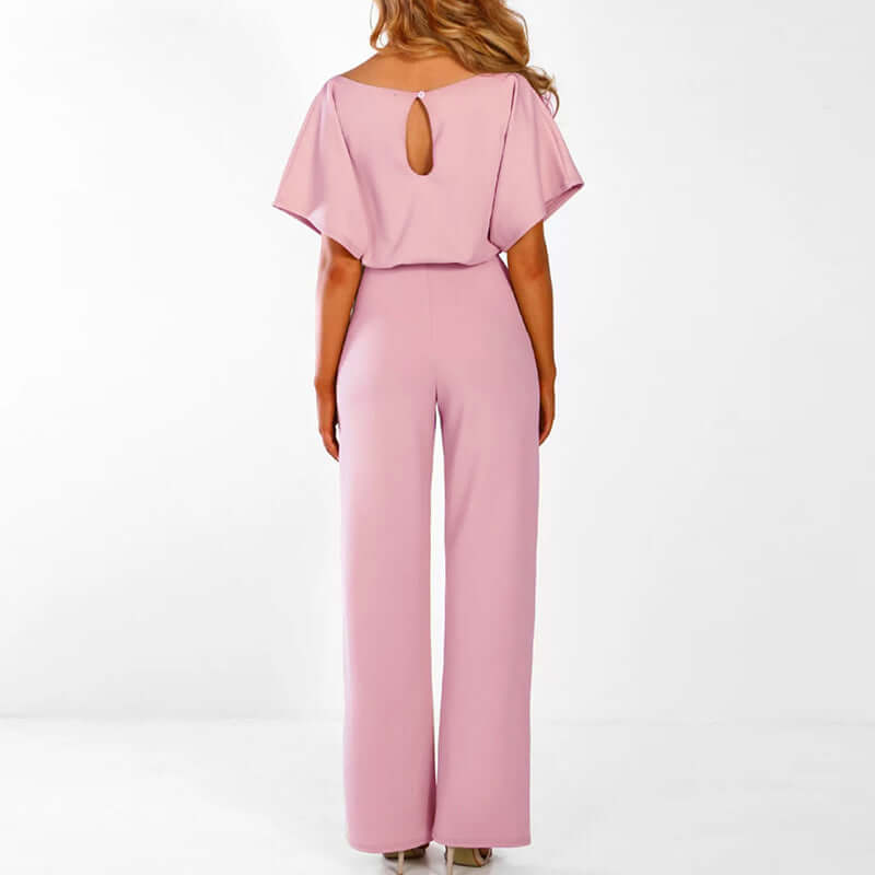Lottie | Women's Formal Short Sleeve Jumpsuit