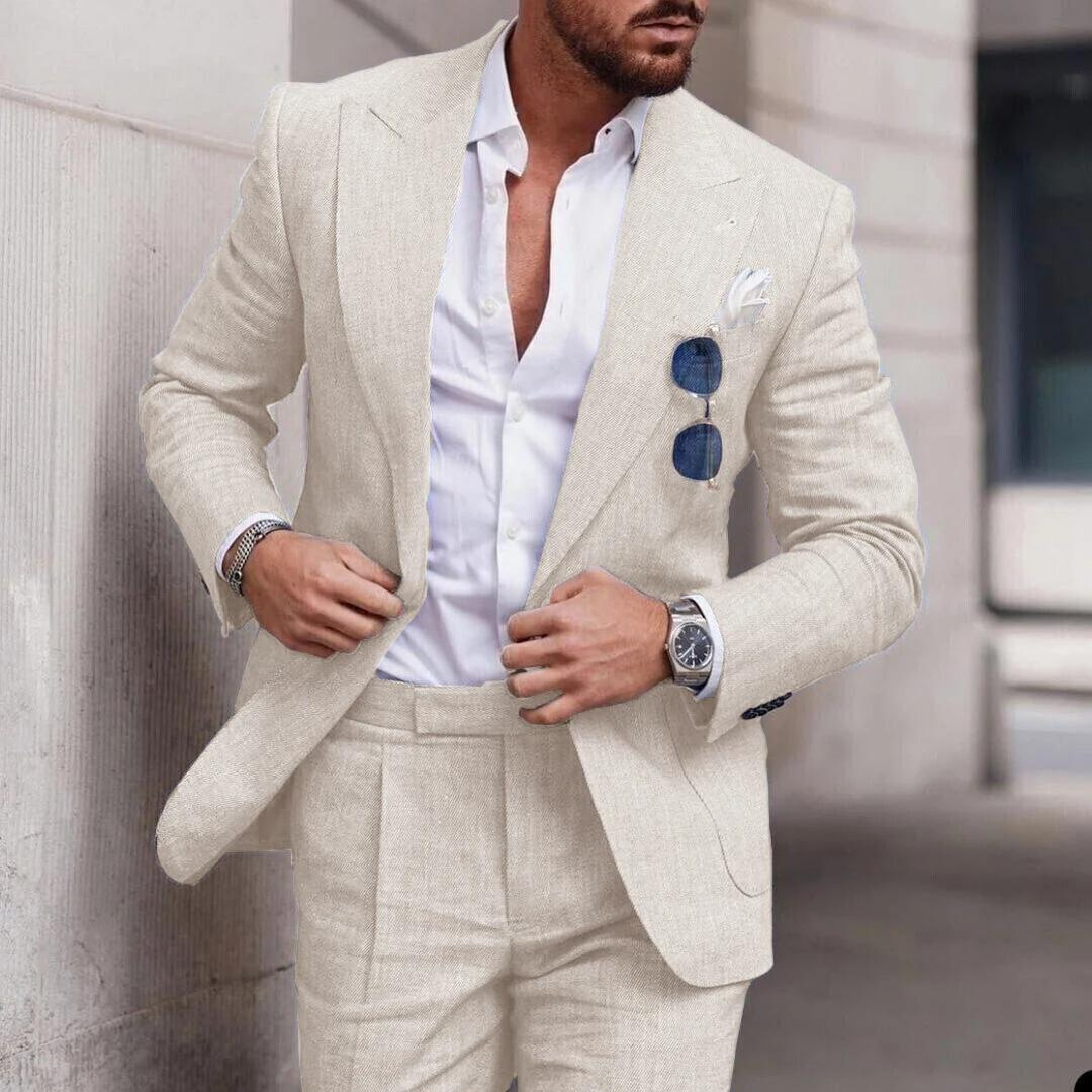 Marlon | Men's Summer Tailored Business Suit
