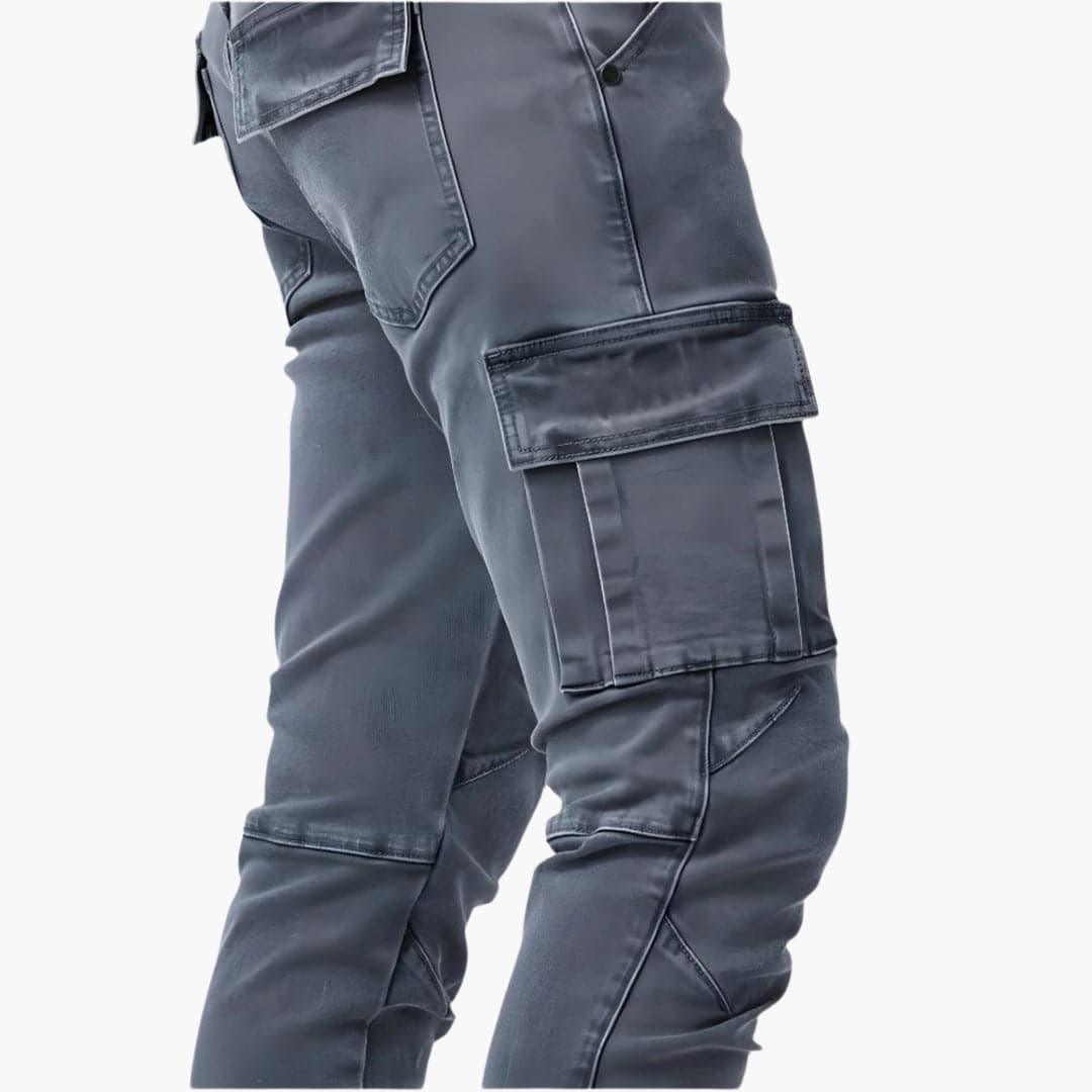 Oliver | Men's Flexible Cargo Trousers | Multi-Pocket