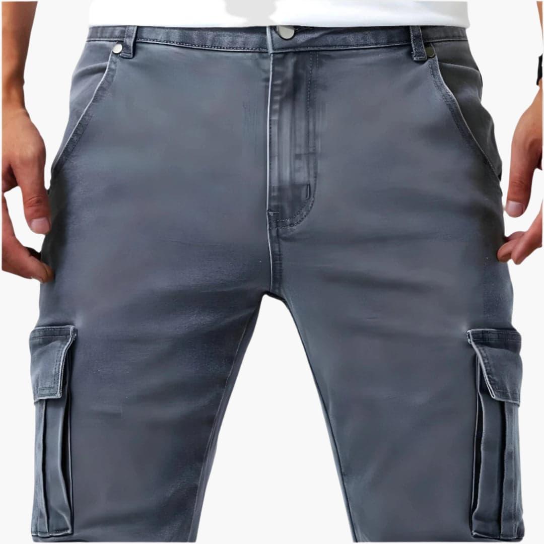 Oliver | Men's Flexible Cargo Trousers | Multi-Pocket