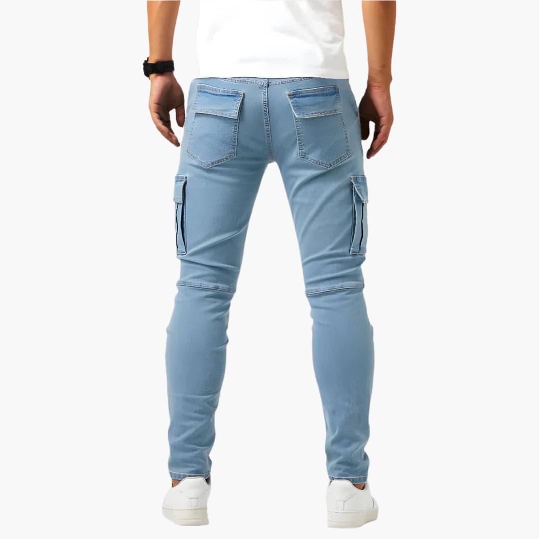 Oliver | Men's Flexible Cargo Trousers | Multi-Pocket