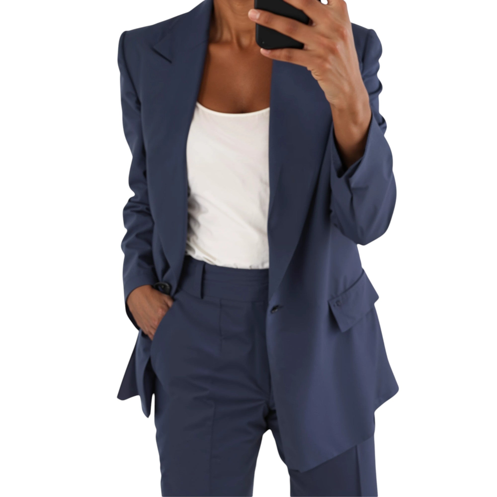 Olivia's Oversized Blazer and Trousers Set with Tailored Fit