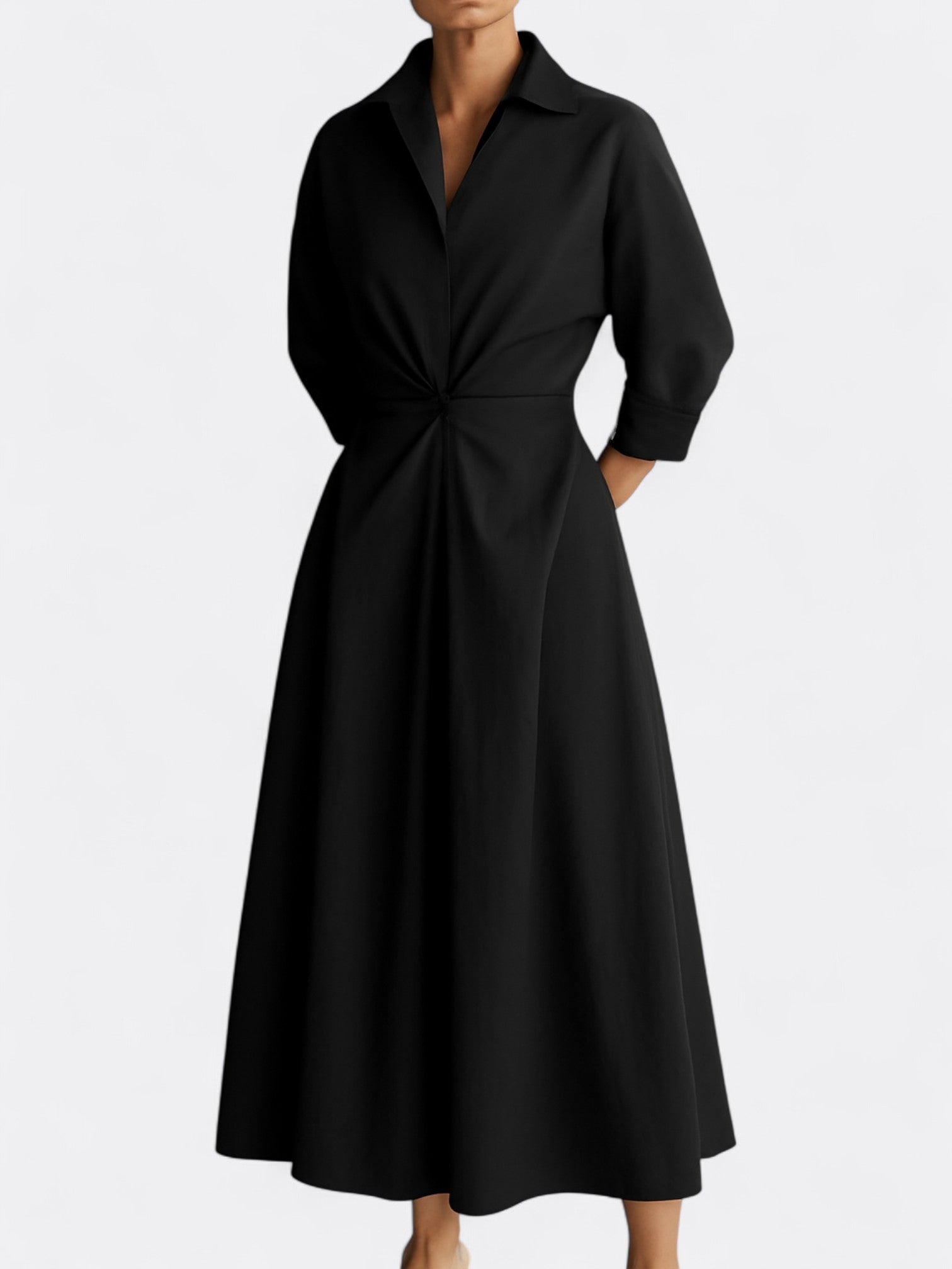 Ophelia's Spring Dress with Elegant Fit and Lightweight Comfort
