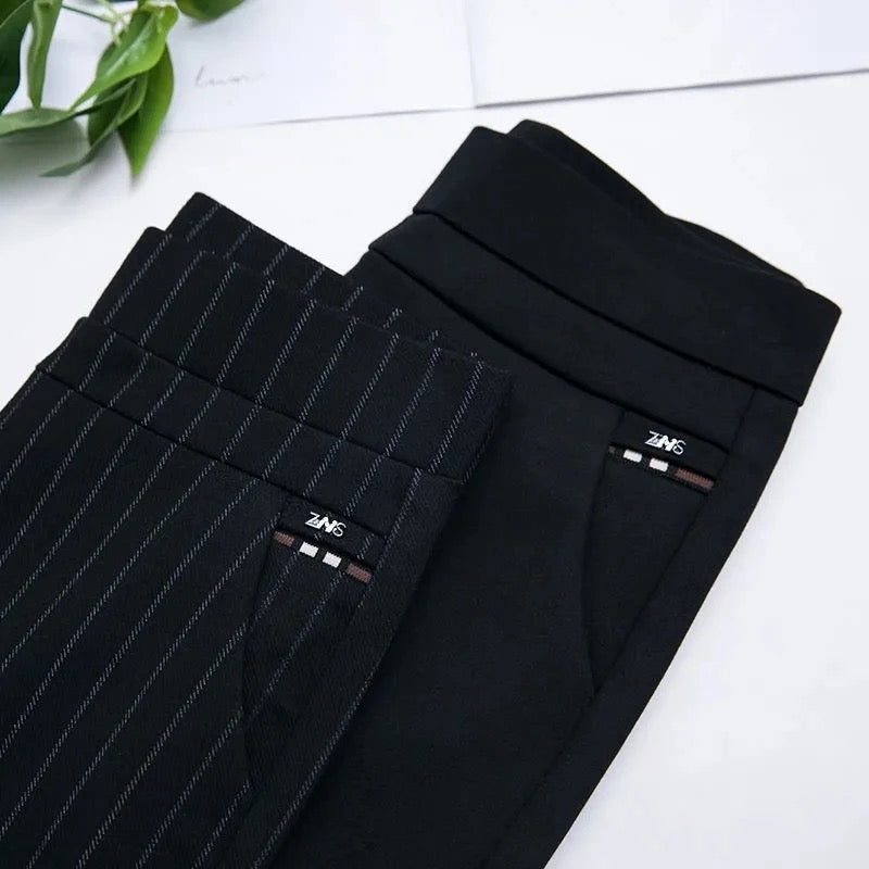 Rhia's High-Waisted Leggings Stretch Fit Faux Pocket Detail