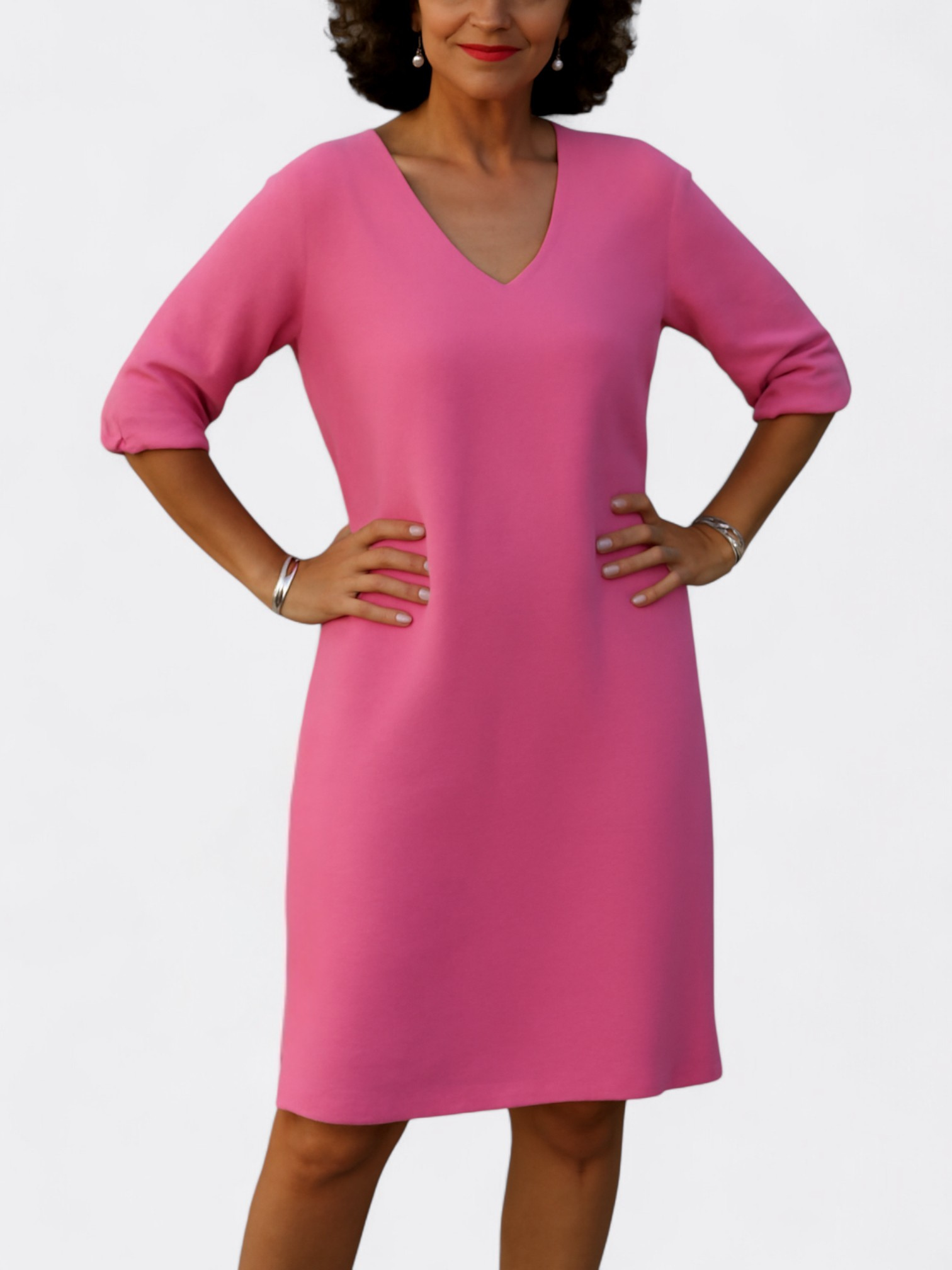 Rosalie | Women's Comfortable Flattering Summer Dress | Loose-Fit