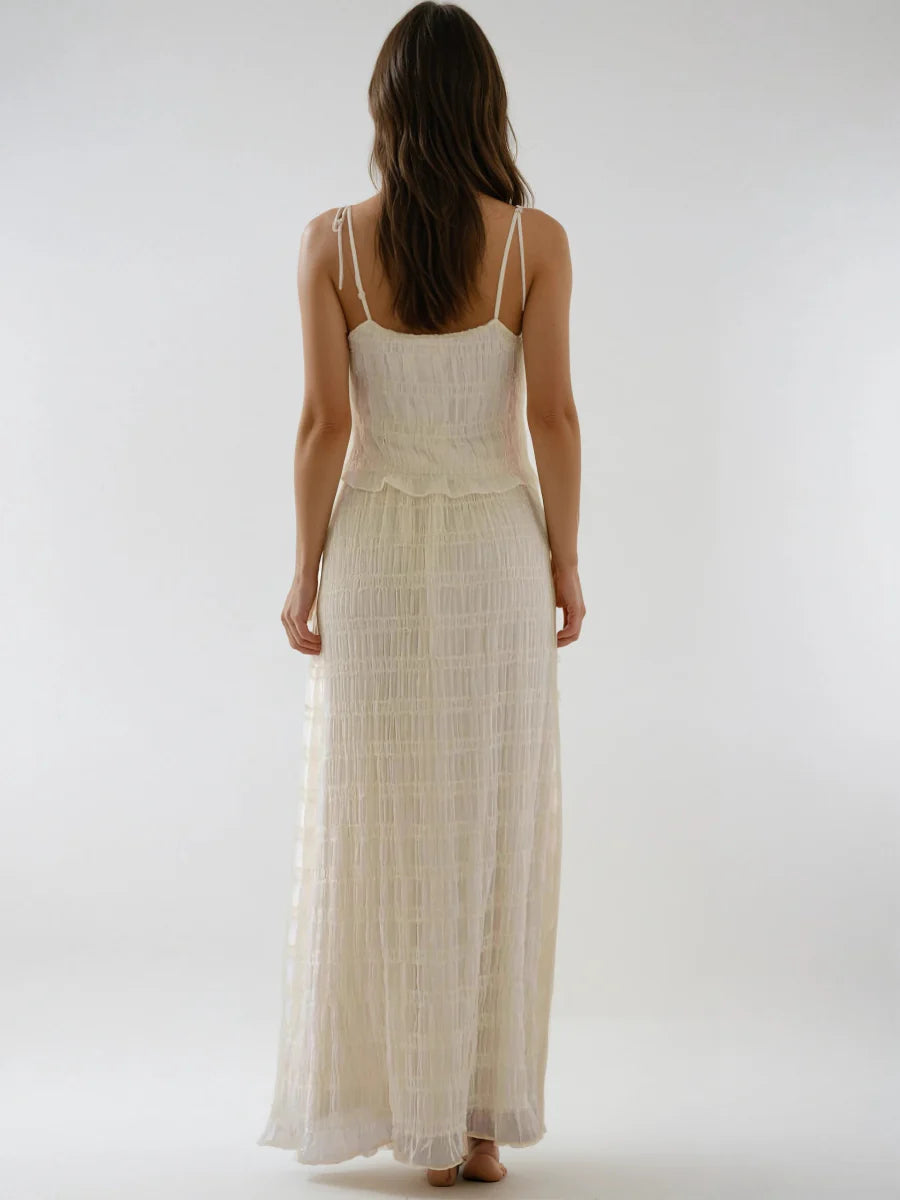 Seona | Women's Summer Elegant Coordinated Set | Maxi