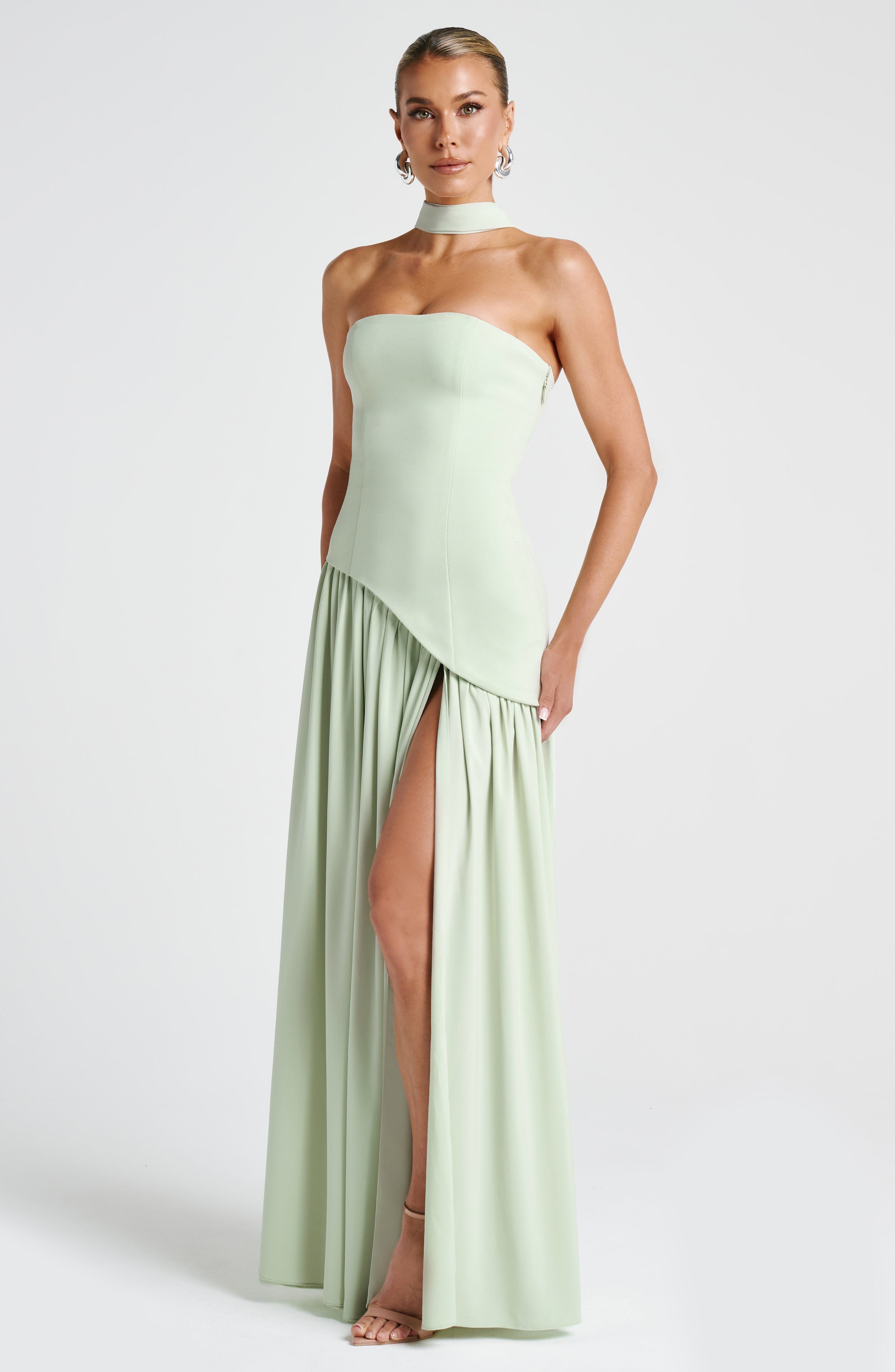 Solene | Women's Formal Wedding Guest Dress | Maxi