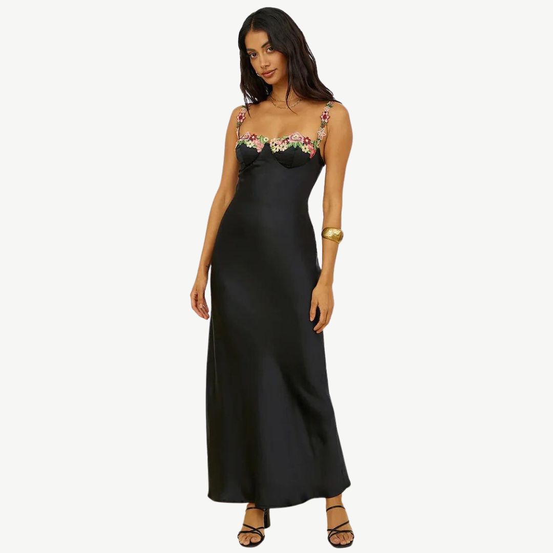 Valencia | Women's Embroidered Dress | Elegant