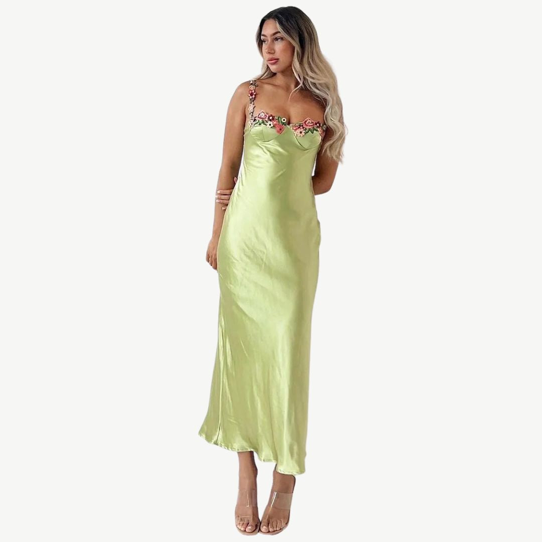 Valencia | Women's Embroidered Dress | Elegant