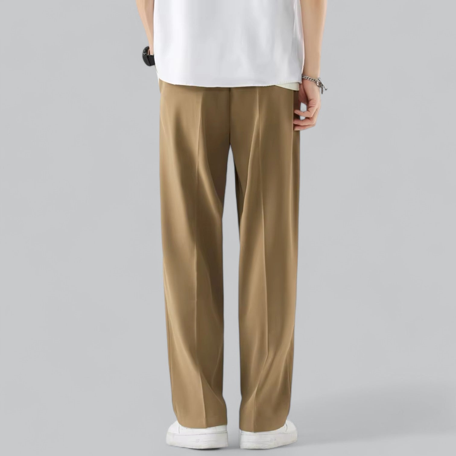 Vincent's Casual Drawstring Trousers with Relaxed Fit