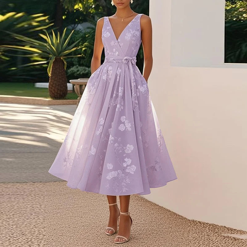 Zirelle | Women's Elegant Party Dress | Midi