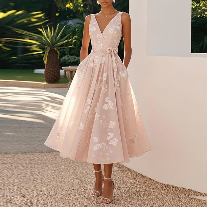 Zirelle | Women's Elegant Party Dress | Midi
