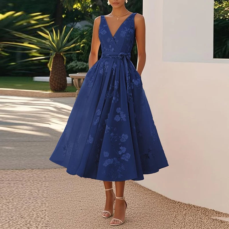 Zirelle | Women's Elegant Party Dress | Midi