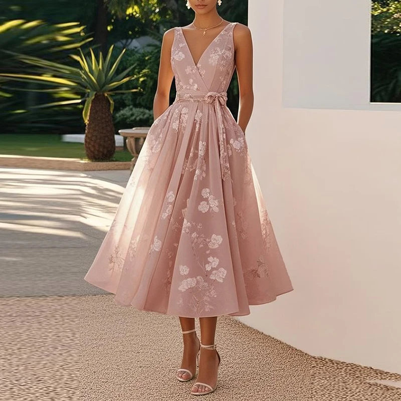 Zirelle | Women's Elegant Party Dress | Midi