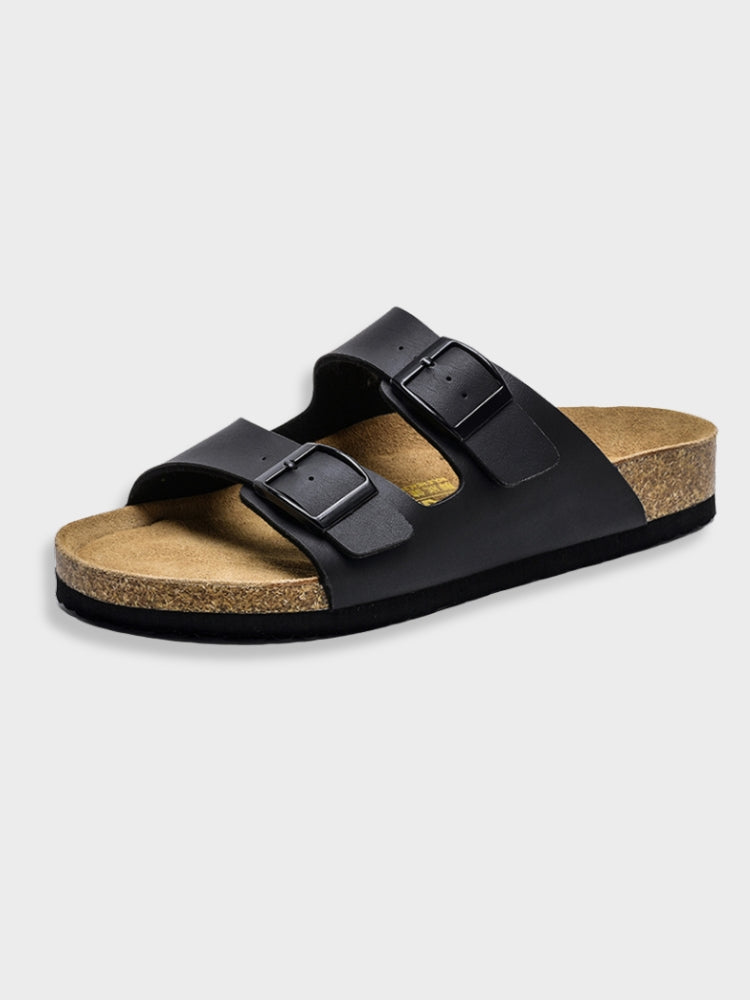 Bennett's Sandals with Double Strap Buckle Design