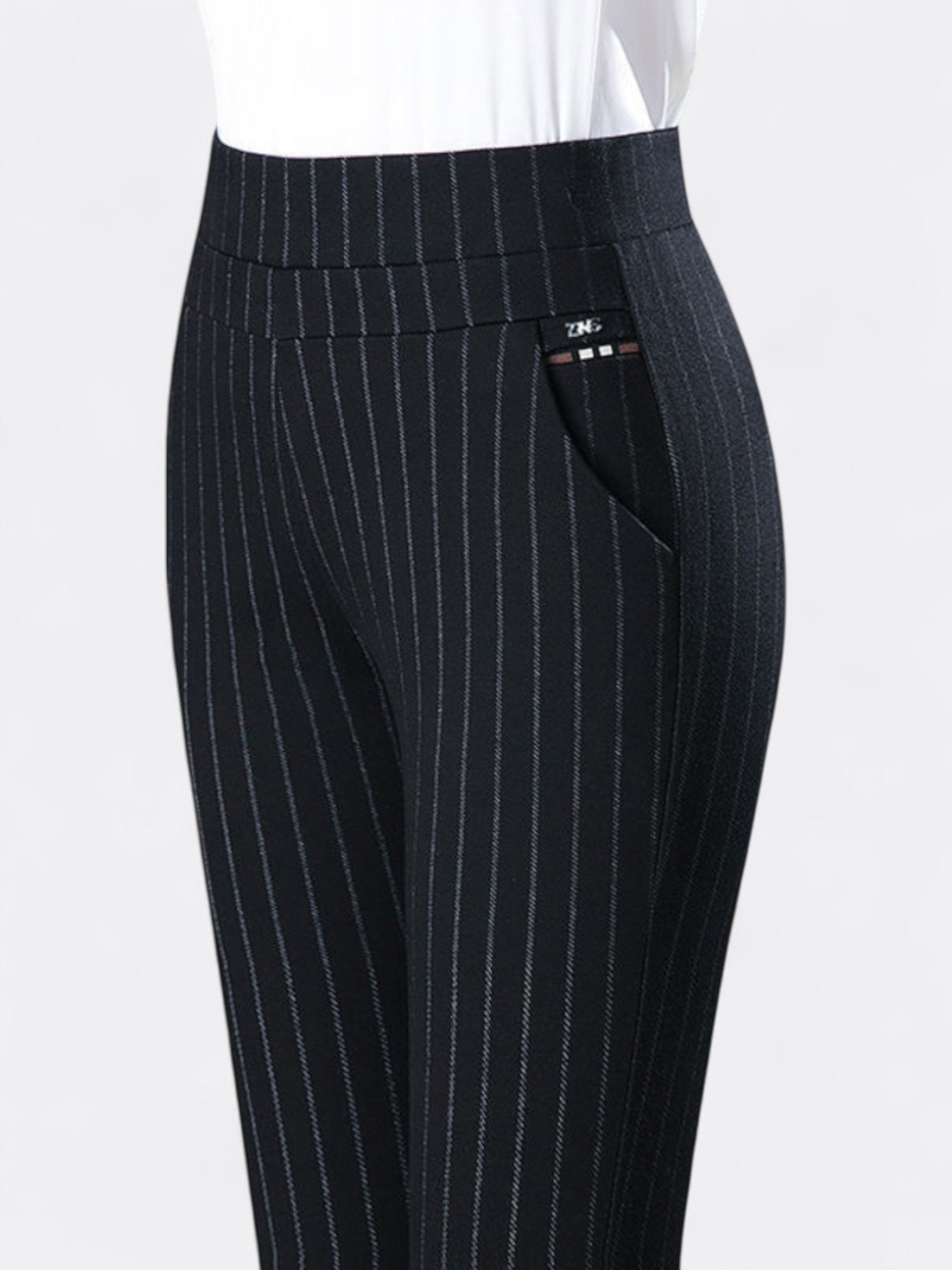 Luna | Women's High Waist Stretch Trousers | Summer