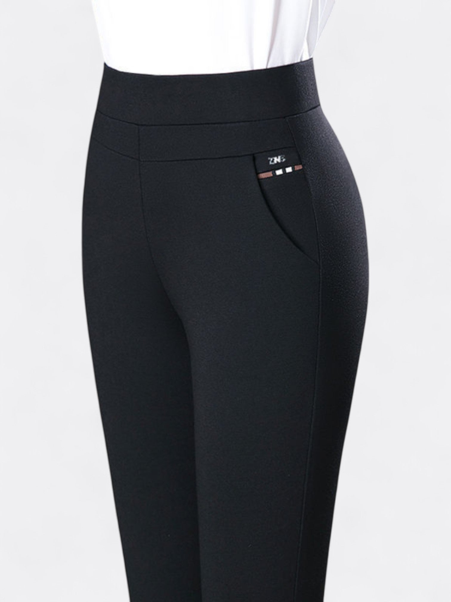 Luna | Women's High Waist Stretch Trousers | Summer